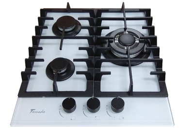 TR-453 HM WHITE Панель варочная "Tornado"