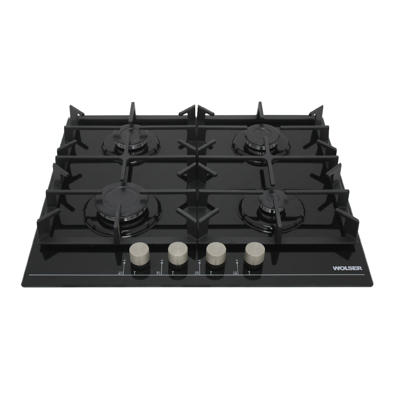 WL - 64G Black Glass Eco Панель варочная 